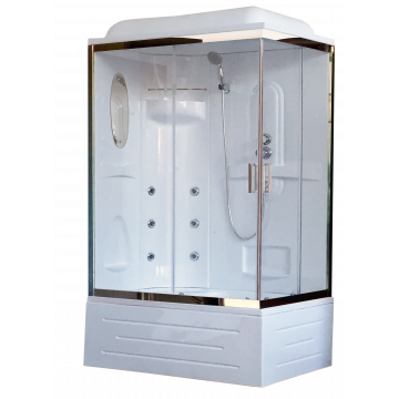Душевая кабина Royal Bath RB8100BP2-T-CH-L (прозрачное) левая